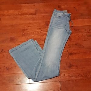 Flared jeans